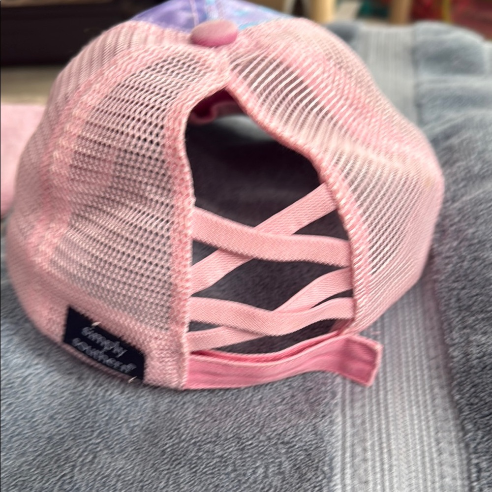 Simply Southern Pastel Tie-Dye Cap - Picture 3 of 4